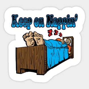 Keep On Nappin, Sticker